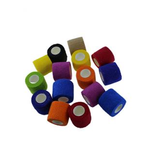 Bulk Sale Custom logo Printing Non Woven Vet Wraps Easy Tear Self Adhesive Elastic Cohesive Bandage